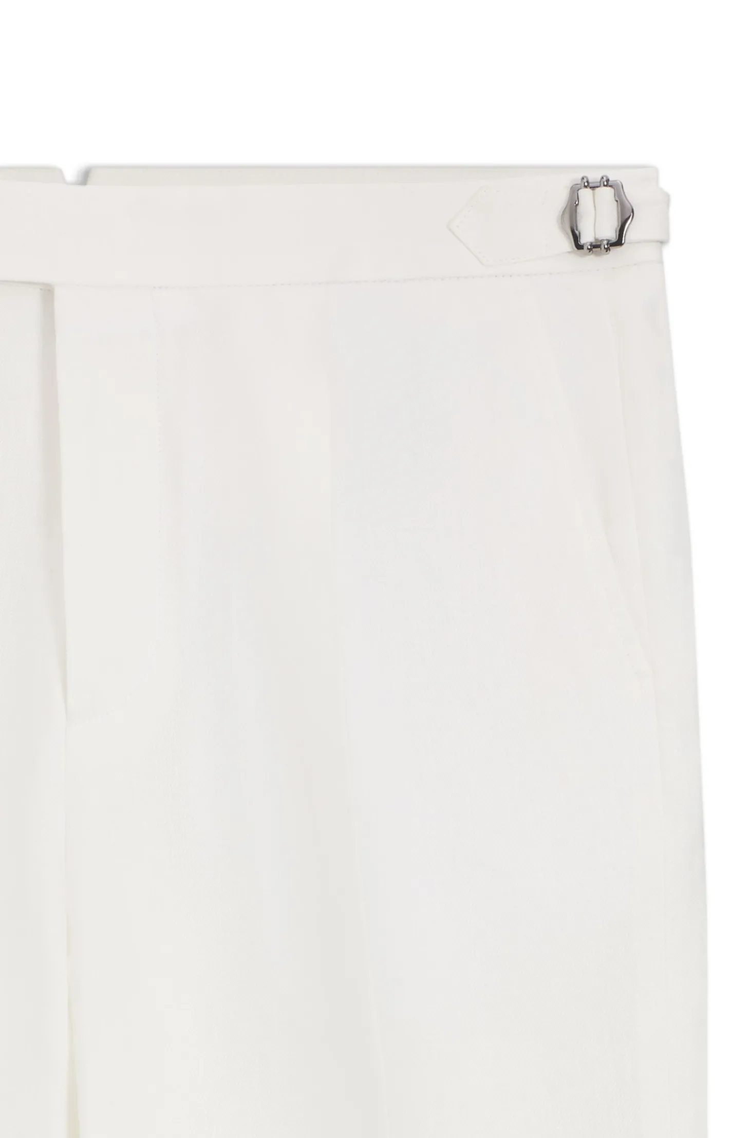Relaxed-Fit Hose aus Leinen mit Bundfalten vorne