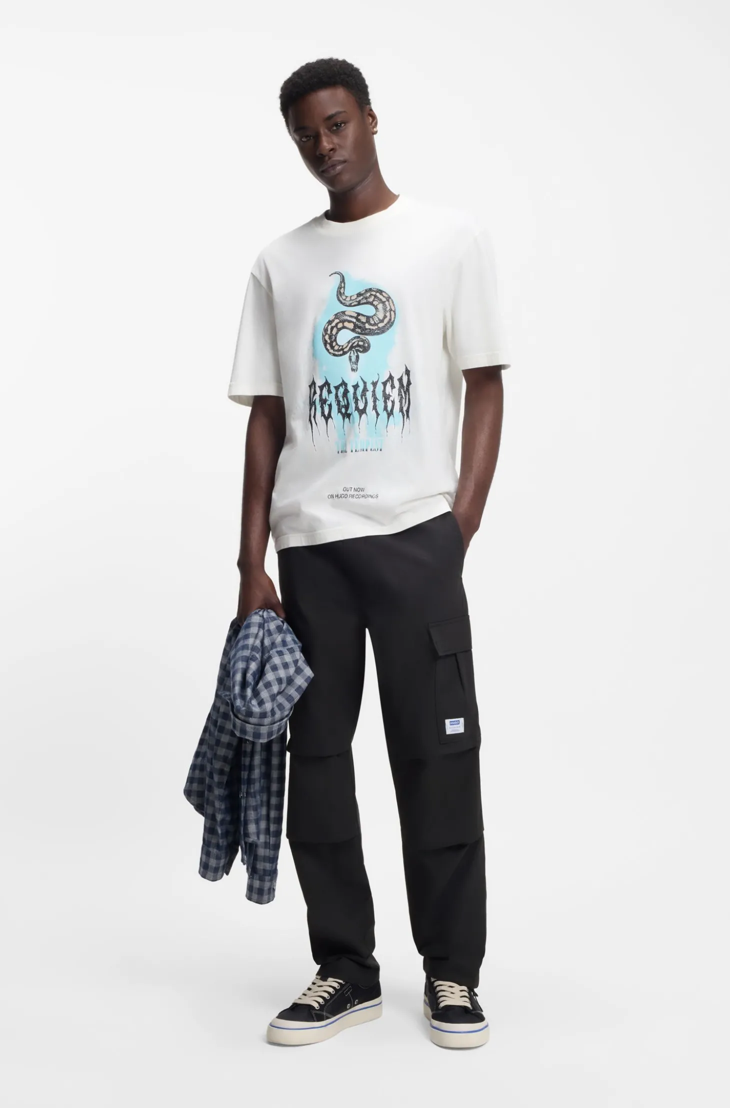 Relaxed-Fit Hose aus Ripstop-Gewebe