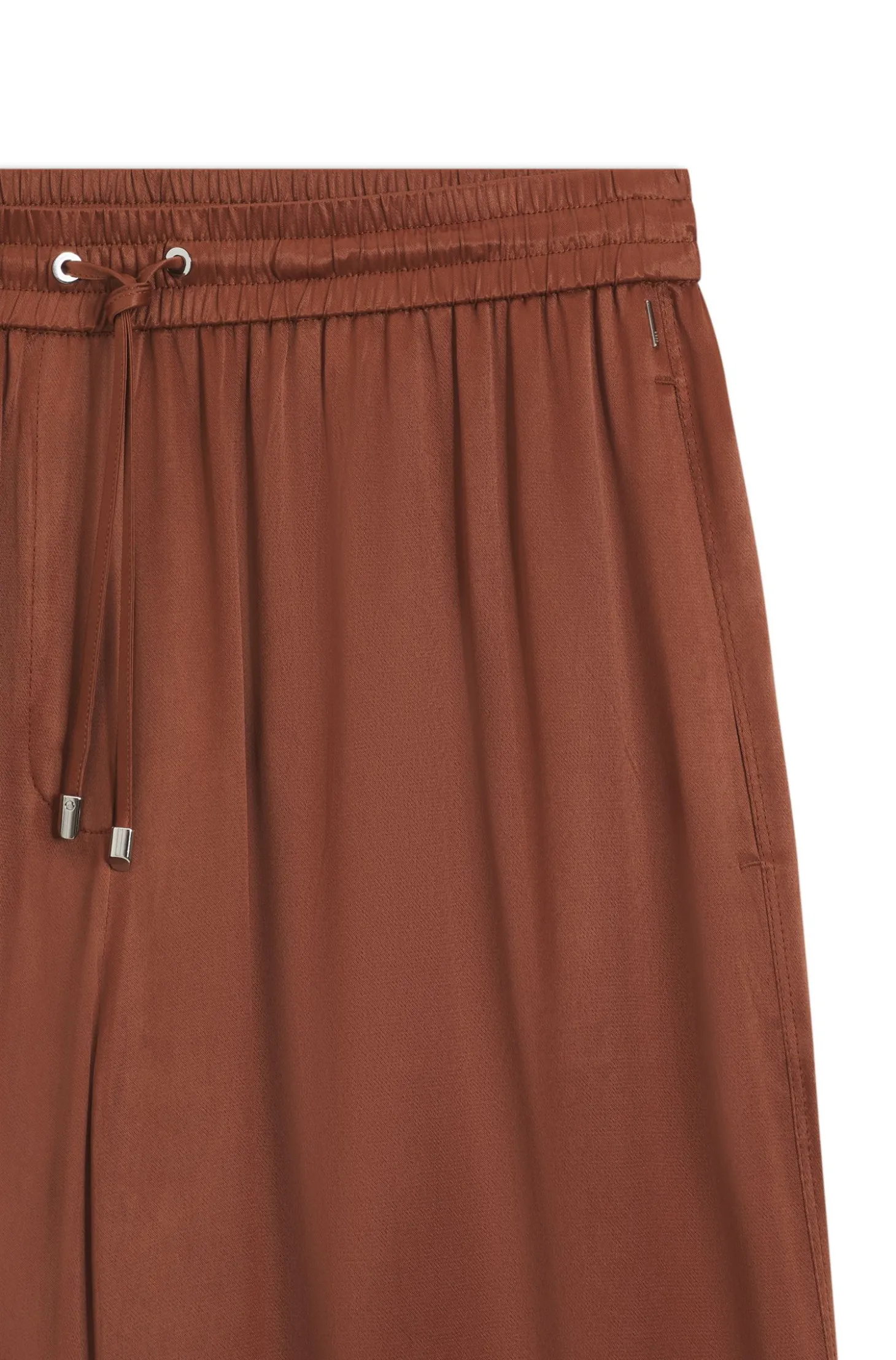 Relaxed-Fit Hose aus Satin