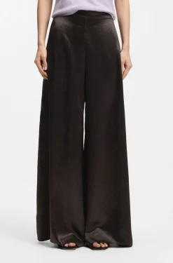 Relaxed-Fit Hose aus schimmerndem Twill