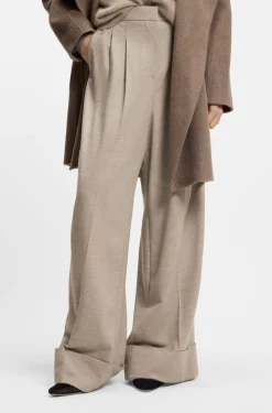 Relaxed-Fit Hose aus Schurwolle