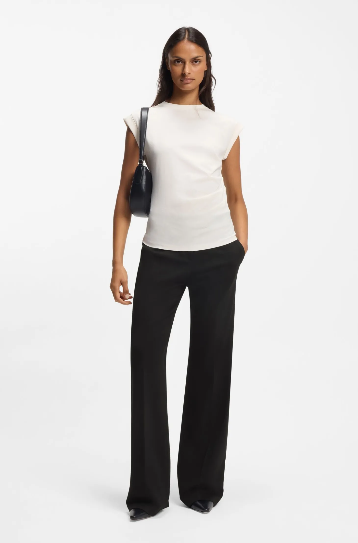 Relaxed-Fit Hose aus Stretch-Jersey