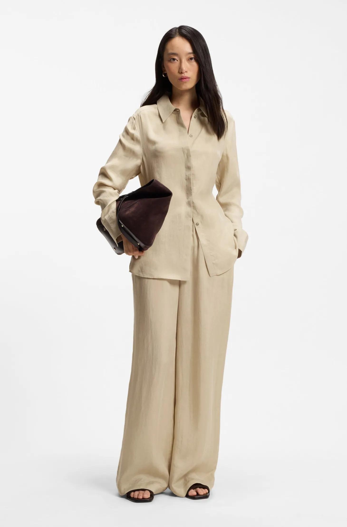 Relaxed-Fit Hose mit Kordelzug in der Taille