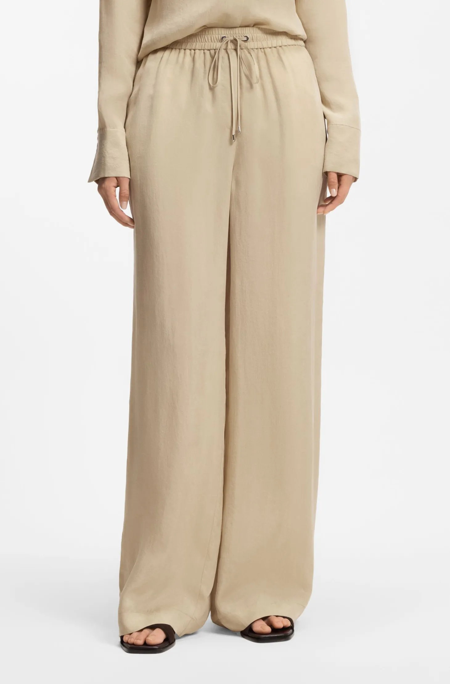 Relaxed-Fit Hose mit Kordelzug in der Taille
