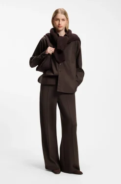Relaxed-Fit Hose mit weitem Beinverlauf und Double-B-Logo