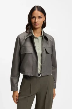 Relaxed-Fit Jacke aus Baumwoll-Denim