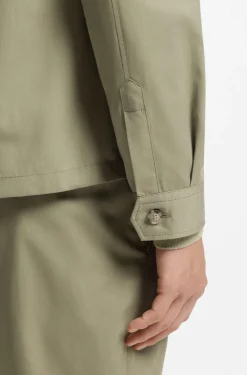 Relaxed-Fit Jacke aus Baumwolle