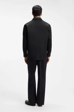 Relaxed-Fit Jacke aus Stretch-Baumwolle