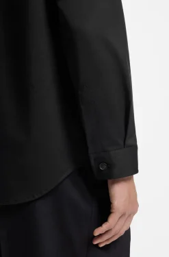 Relaxed-Fit Jacke aus Stretch-Baumwolle