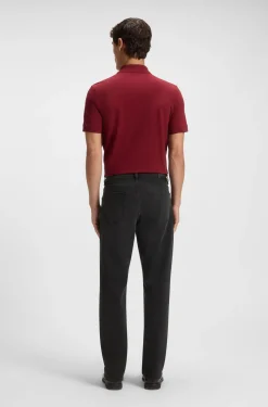 Relaxed-Fit Jeans aus schwarzem Stretch-Denim