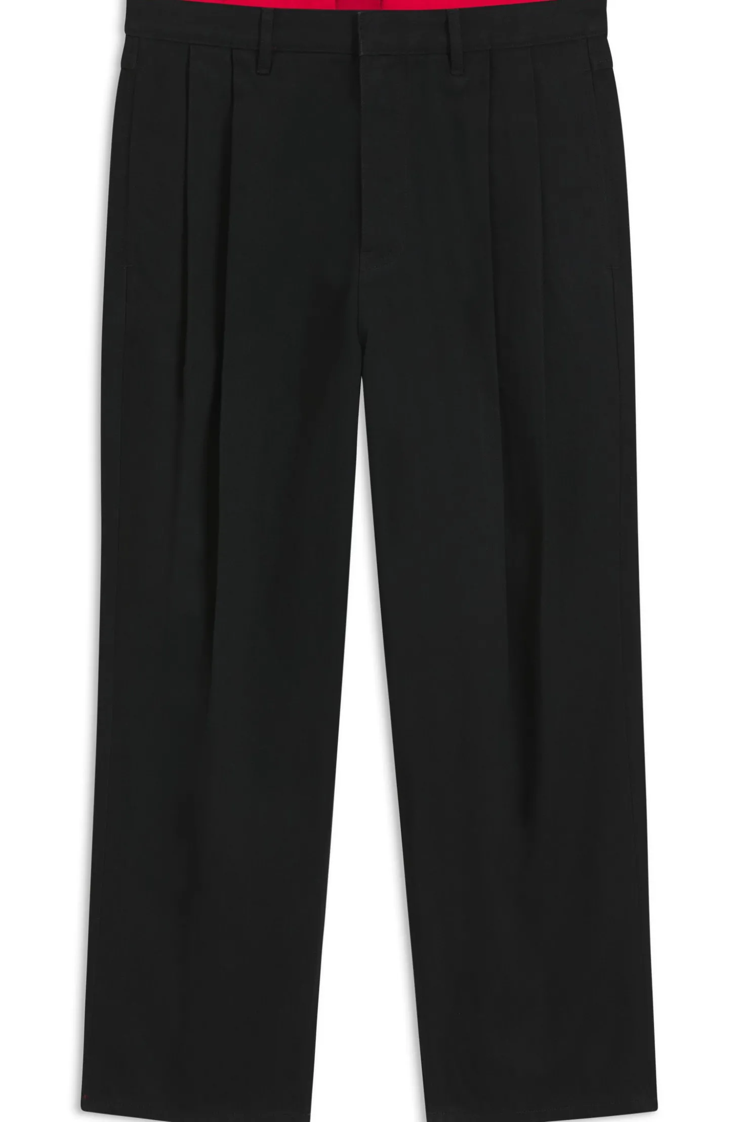 Relaxed-Fit Jeans aus tiefschwarzem japanischem Denim
