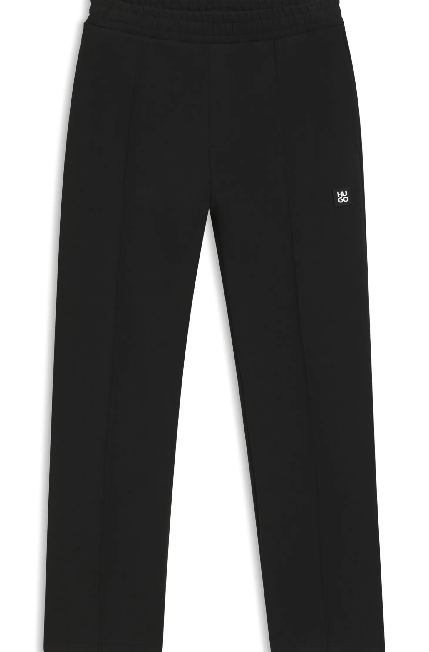 Relaxed-Fit Jogginghose aus strukturiertem Baumwoll-Mix