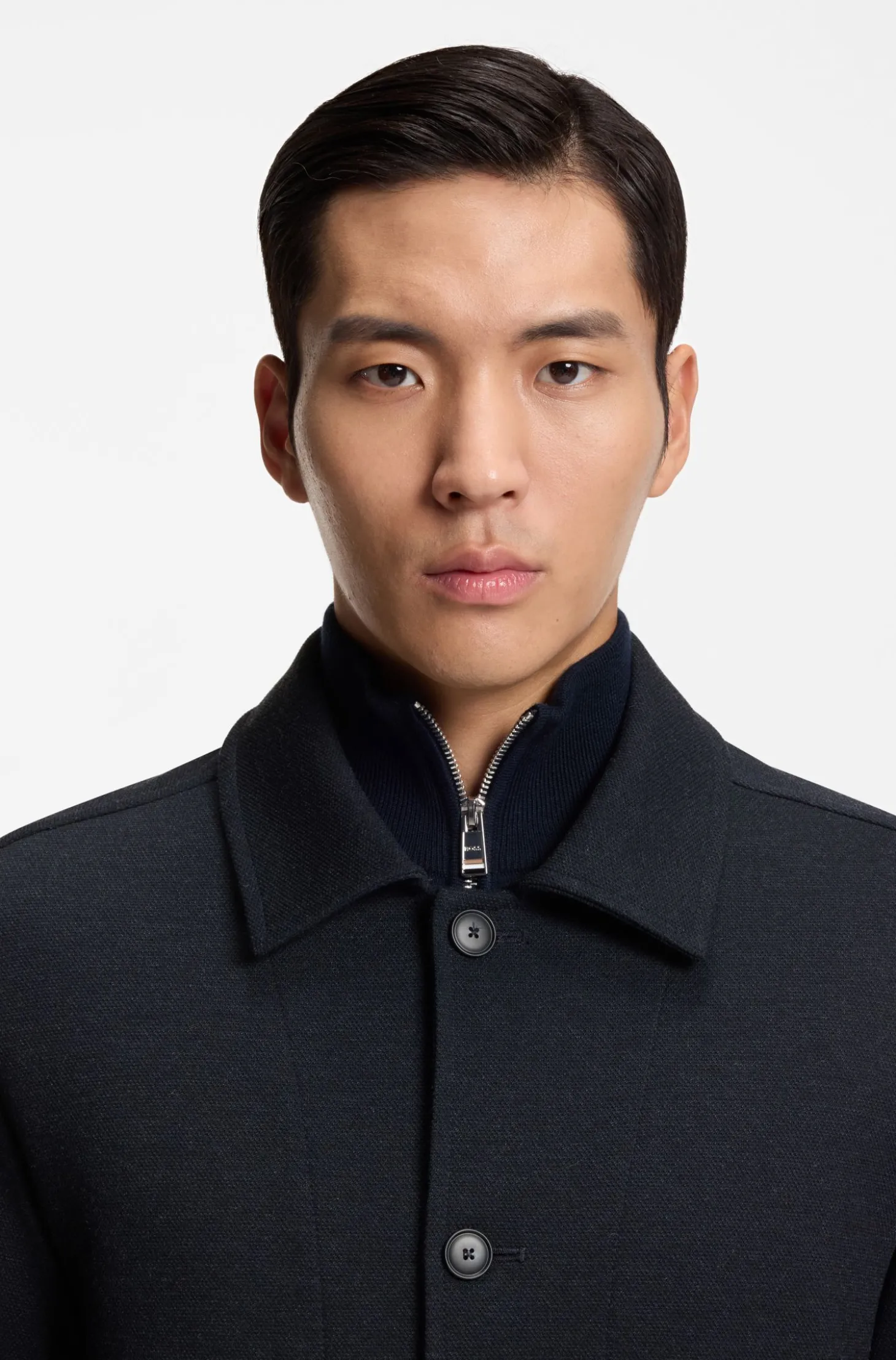 Relaxed-Fit Overshirt aus Performance-Stretch-Gewebe