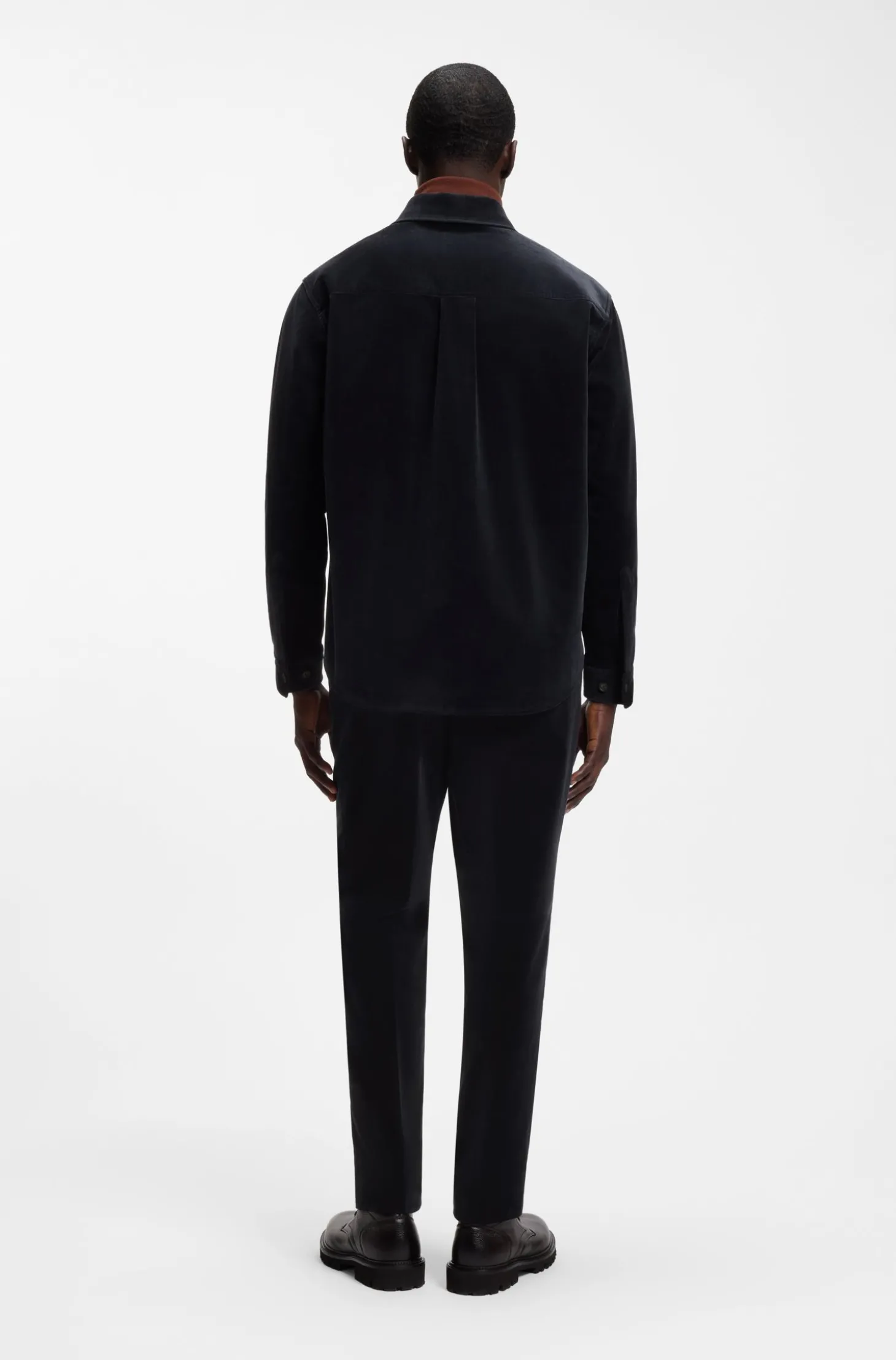 Relaxed-Fit Overshirt aus Stretch-Cord
