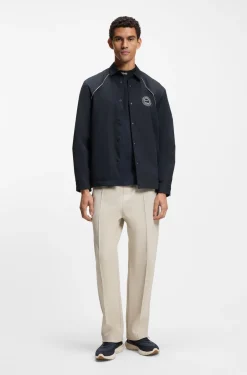 Relaxed-Fit Overshirt mit wasserabweisendem Finish