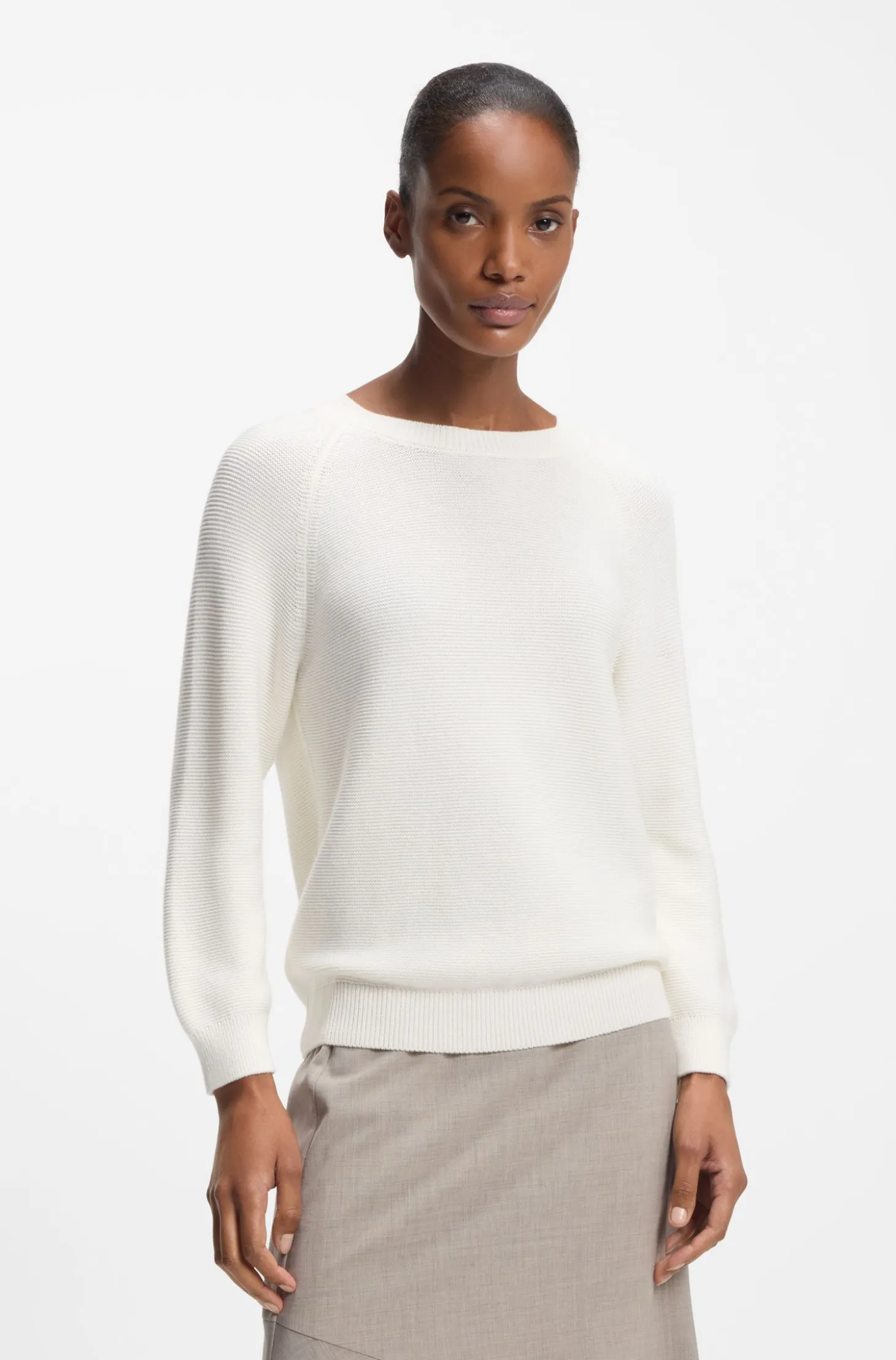 Relaxed-Fit Pullover aus Baumwolle