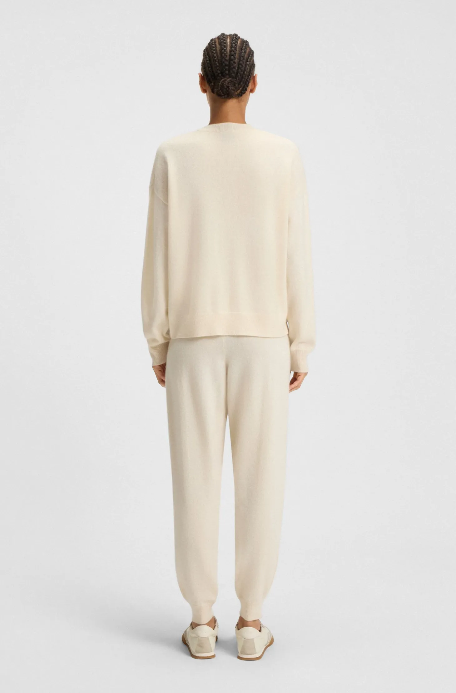 Relaxed-Fit Pullover aus 100 % Kaschmir