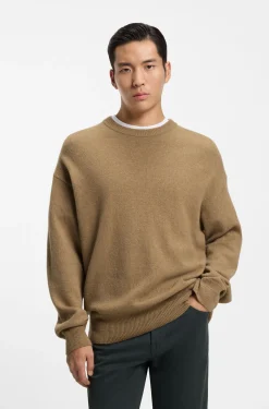 Relaxed-Fit Pullover aus Schurwolle