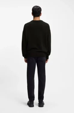 Relaxed-Fit Pullover aus Schurwolle