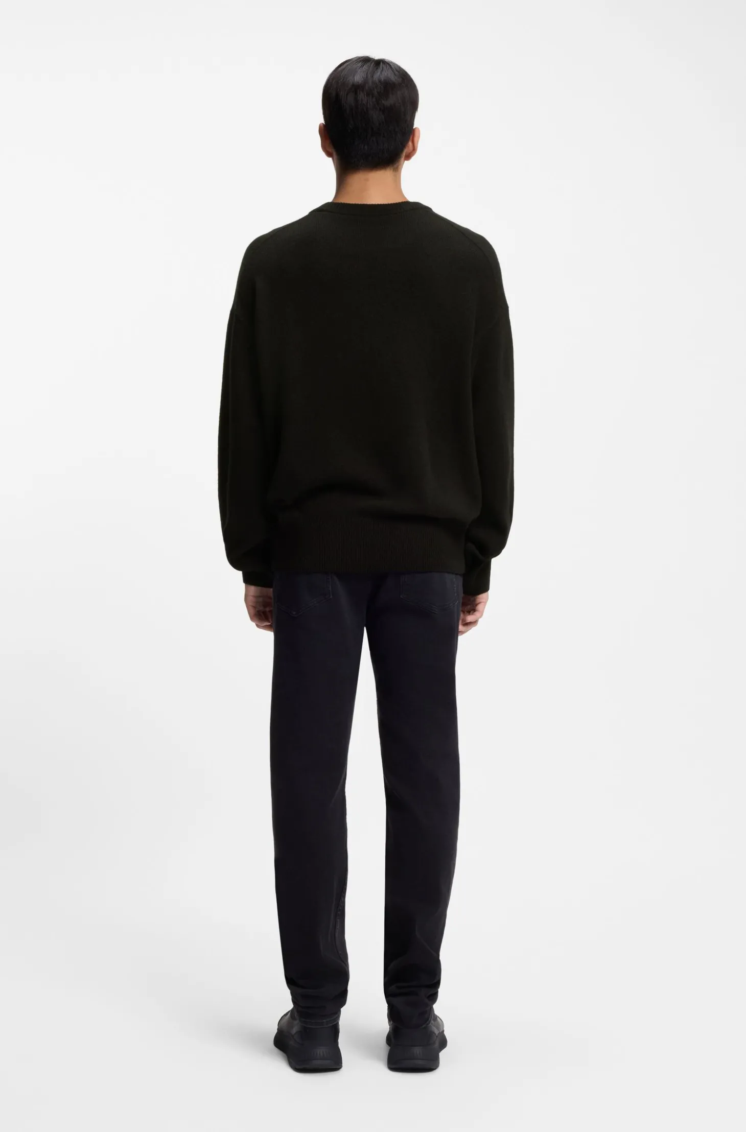 Relaxed-Fit Pullover aus Schurwolle