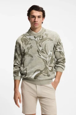 Relaxed-Fit Pullover mit Jacquard-Muster
