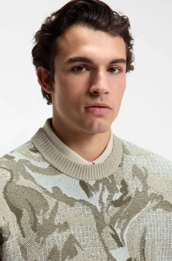 Relaxed-Fit Pullover mit Jacquard-Muster