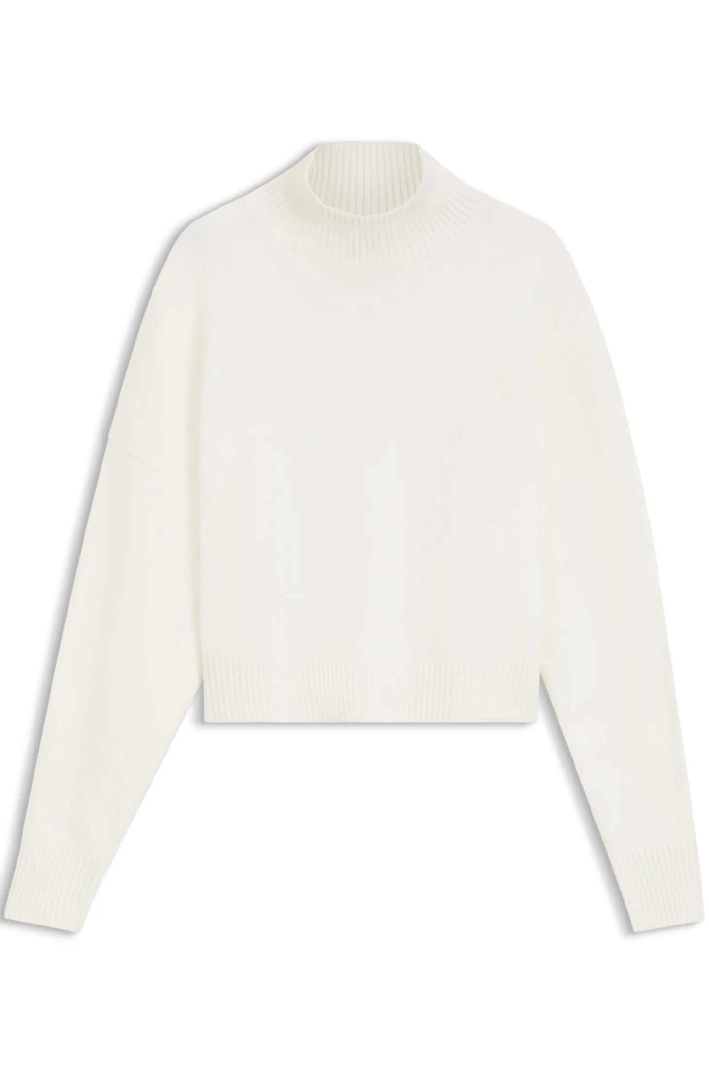 Relaxed-Fit Pullover mit Stehkragen