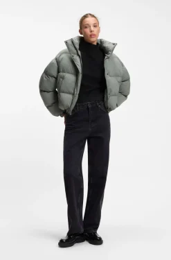 Relaxed-Fit Pullover mit Stehkragen