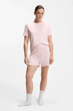 Relaxed-Fit Pyjama-Top aus Stretch-Baumwolle