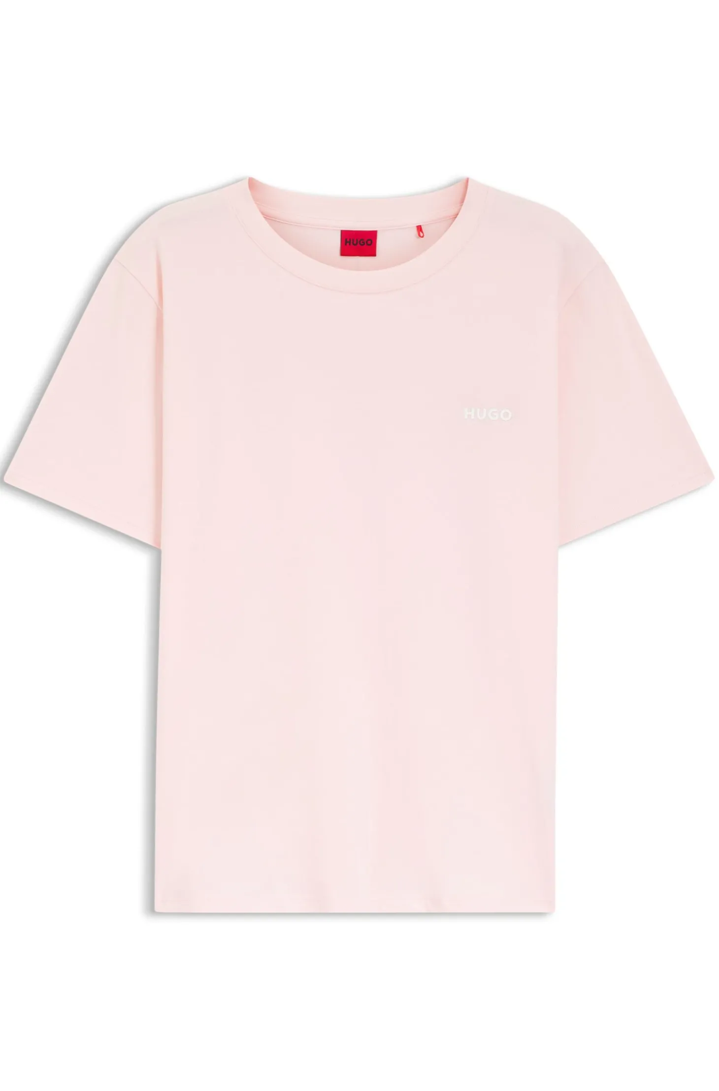Relaxed-Fit Pyjama-Top aus Stretch-Baumwolle