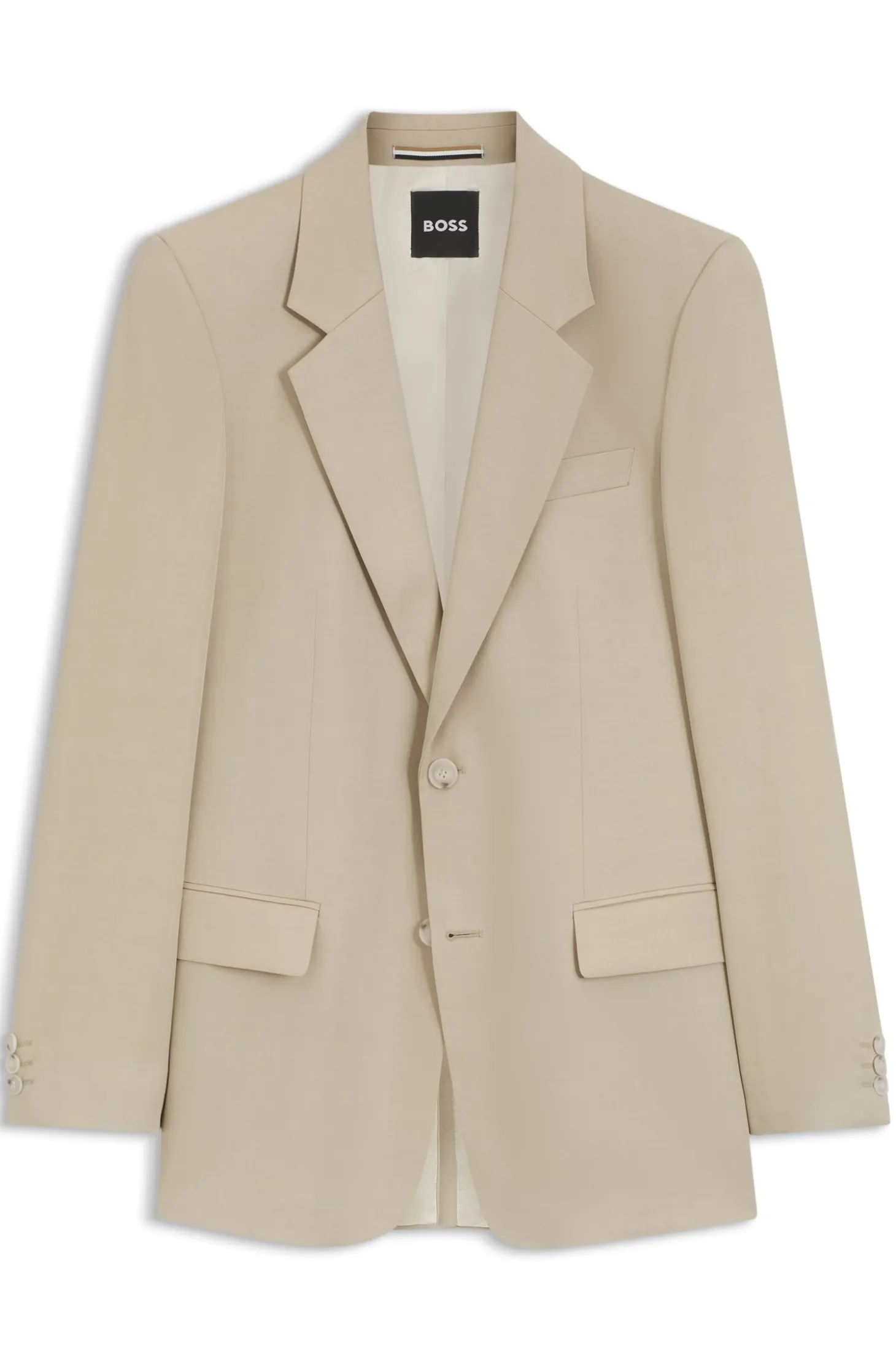 Relaxed-Fit Sakko aus Twill