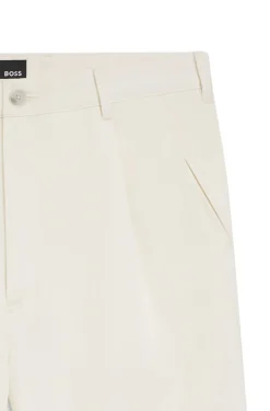 Relaxed-Fit Shorts aus Baumwolle mit Twill-Struktur