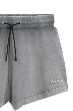 Relaxed-Fit Shorts aus Baumwoll-Terry mit geprägtem Logo