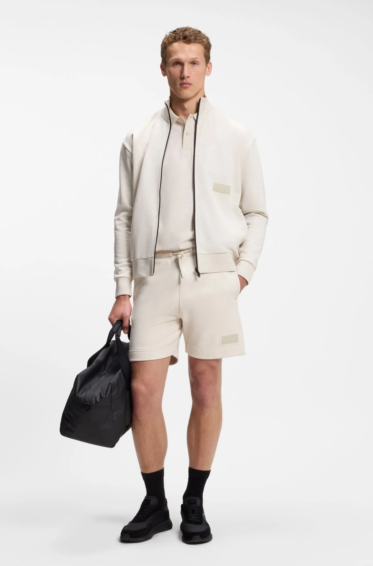 Relaxed-Fit Shorts aus French-Terry-Baumwolle
