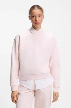 Relaxed-Fit Sweatshirt aus Baumwolle mit Logo-Stickerei