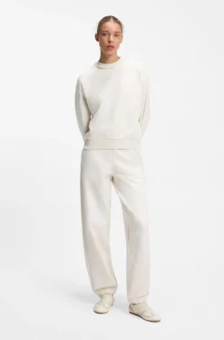 Relaxed-Fit Sweatshirt aus Baumwolle mit Logo-Stickerei