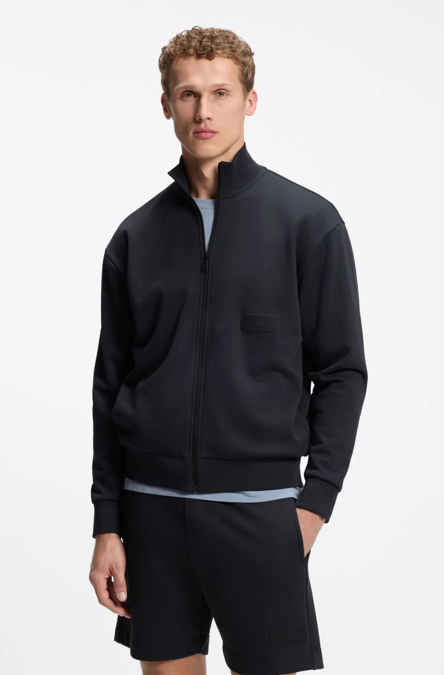 Relaxed-Fit Sweatshirt aus Premium French Terry