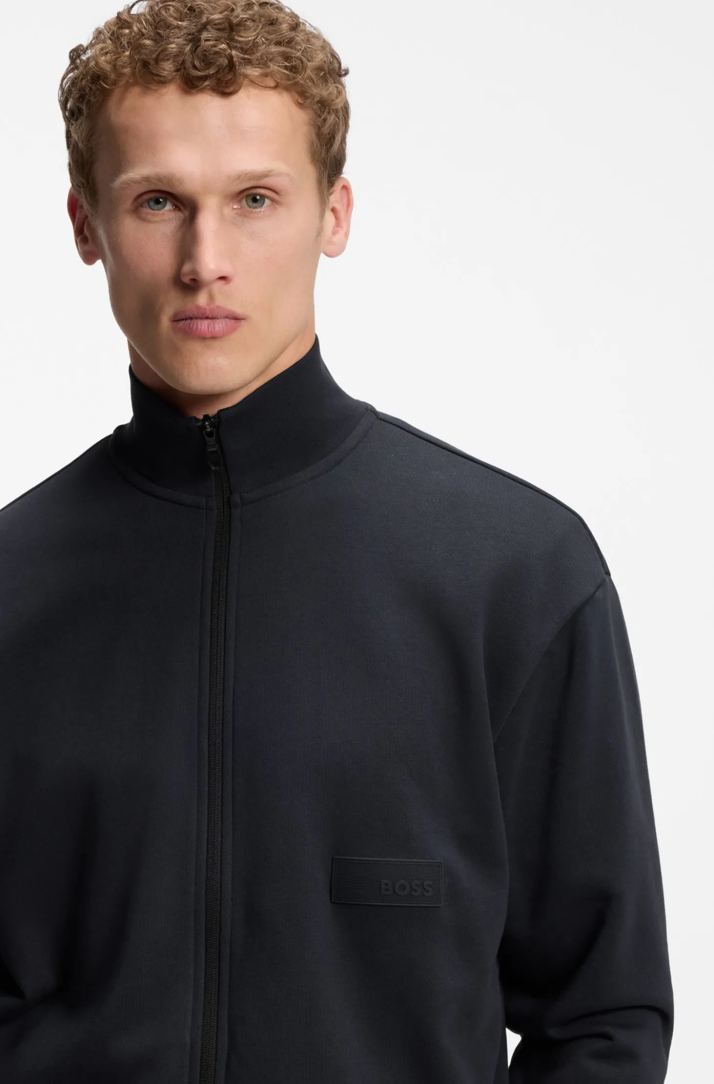 Relaxed-Fit Sweatshirt aus Premium French Terry