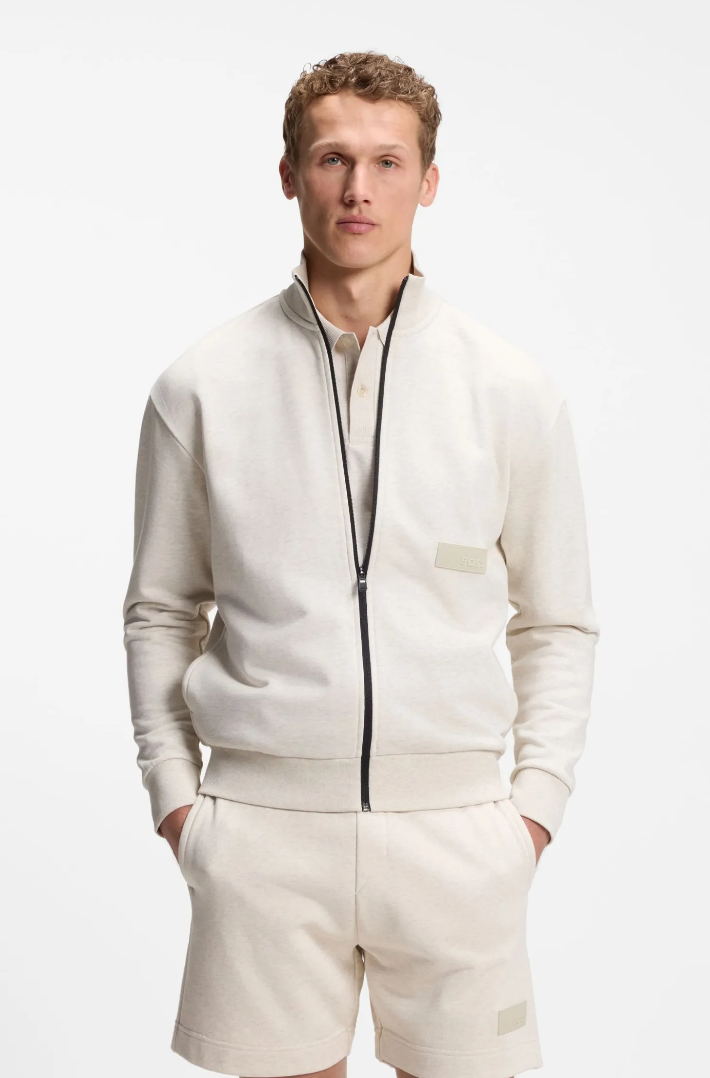 Relaxed-Fit Sweatshirt aus Premium French Terry