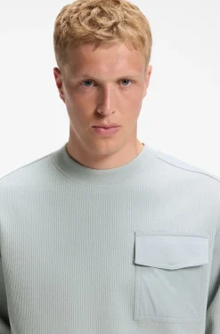 Relaxed-Fit Sweatshirt aus Stretch-Baumwolle