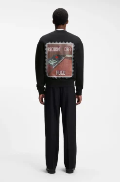 Relaxed-Fit Sweatshirt mit Digital-Print