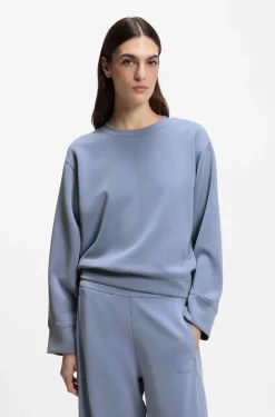 Relaxed-Fit Sweatshirt mit Logo-Stickerei