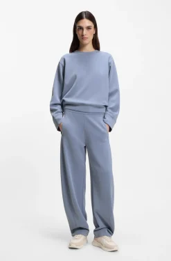 Relaxed-Fit Sweatshirt mit Logo-Stickerei