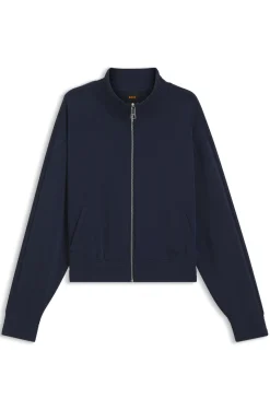 Relaxed-Fit Sweatshirt mit Paspel-Details