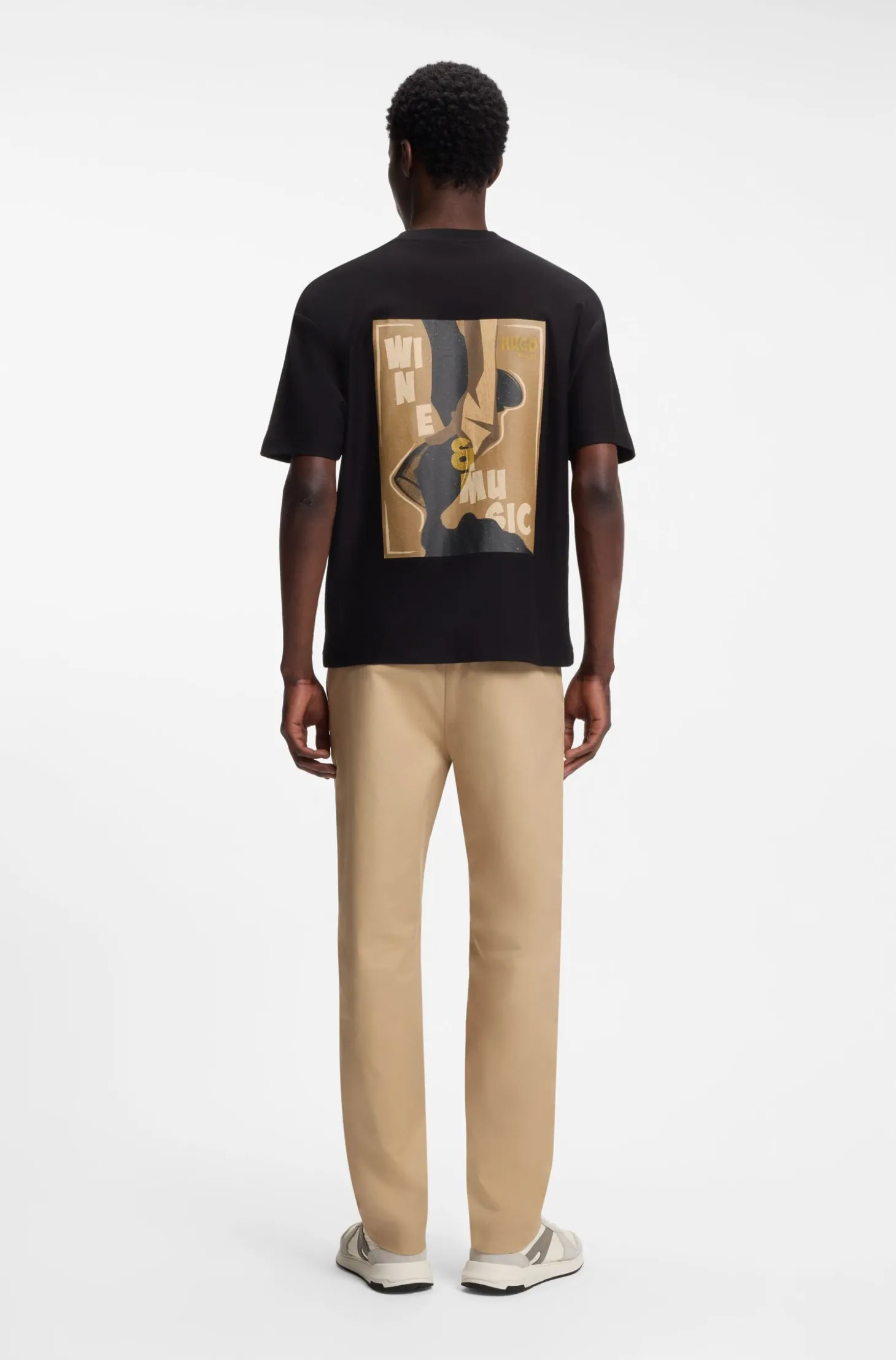 Relaxed-Fit T-Shirt aus Baumwolle mit Artwork-Print