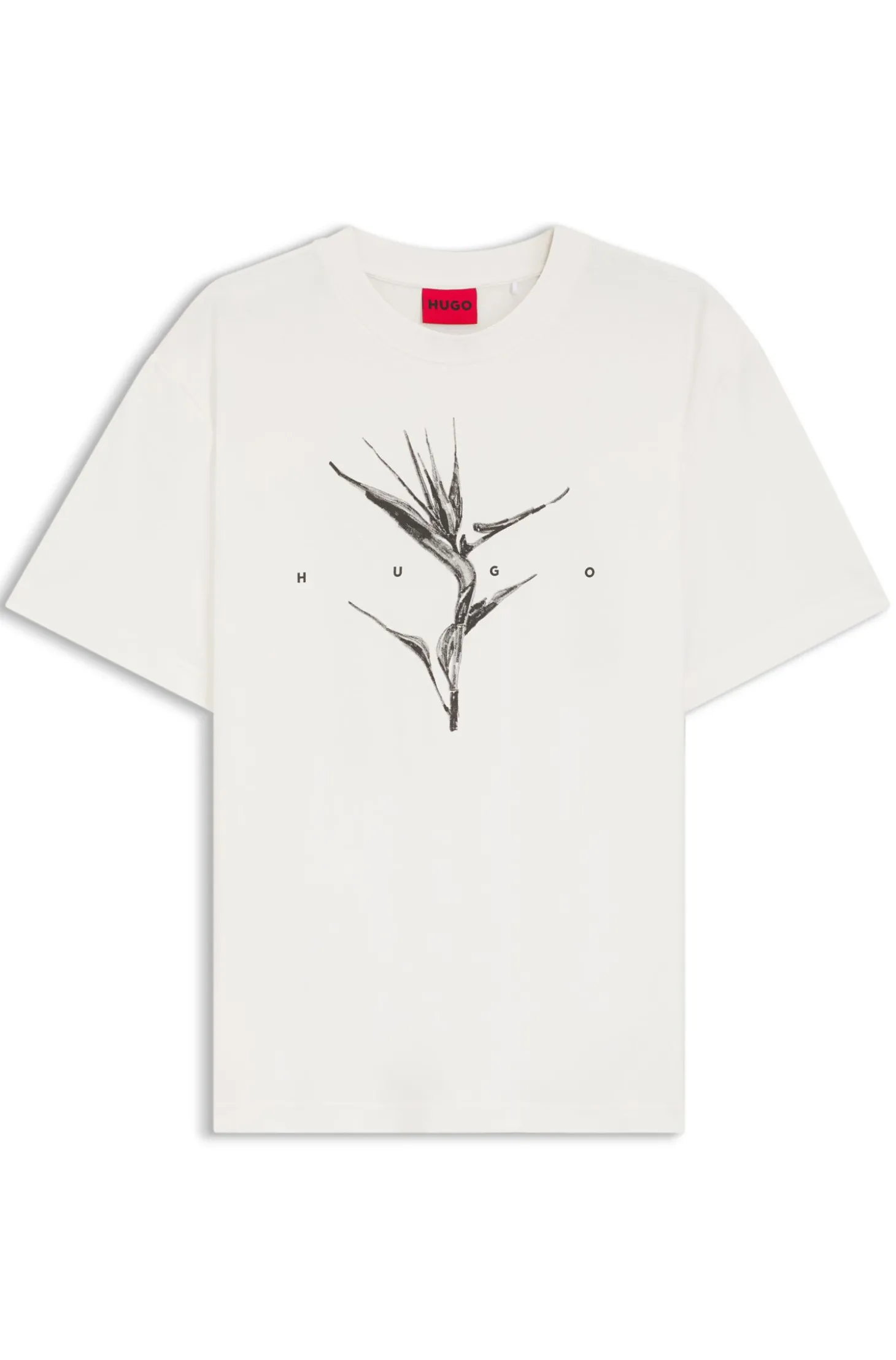 Relaxed-Fit T-Shirt aus Baumwolle mit Artwork und Logo