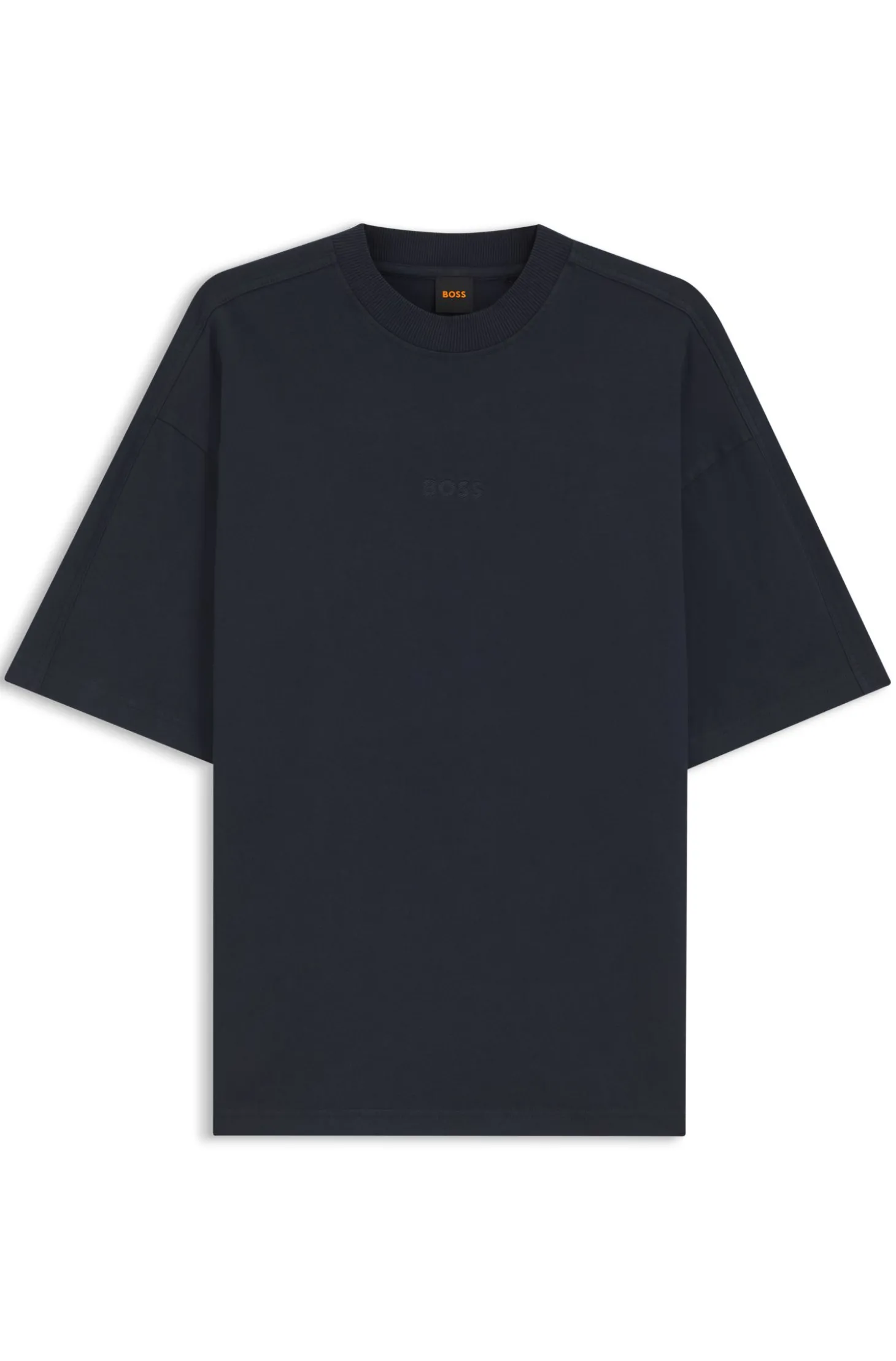 Relaxed-Fit T-Shirt aus Baumwolle mit Logo-Stickerei