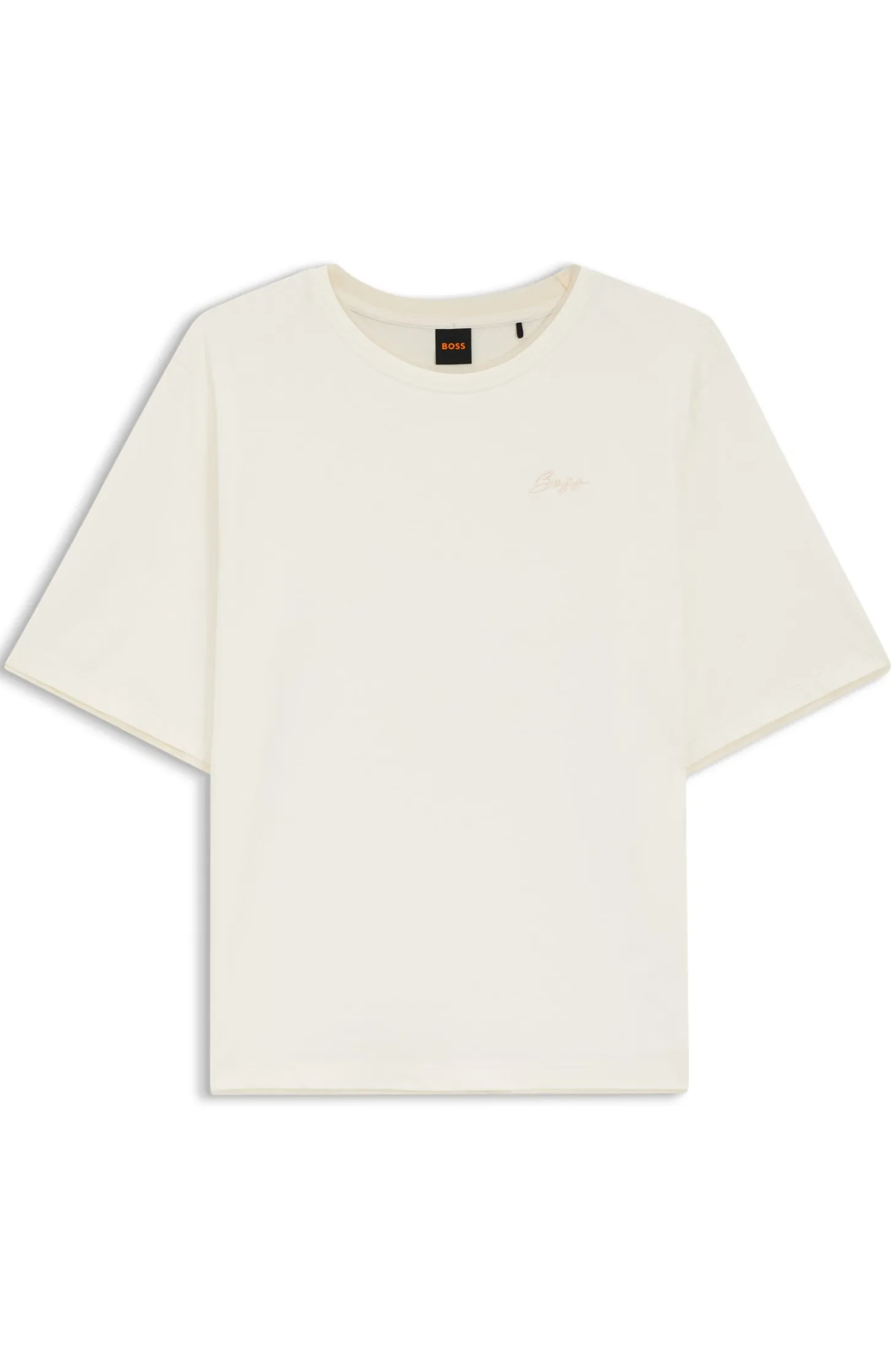 Relaxed-Fit T-Shirt aus Baumwolle mit Mesh-Details