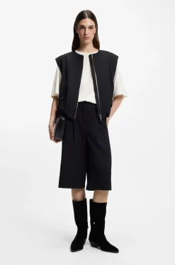 Relaxed-Fit T-Shirt aus Baumwolle mit Mesh-Details