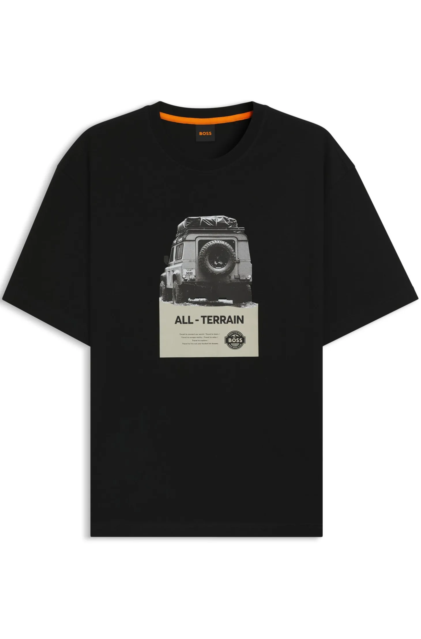 Relaxed-Fit T-Shirt aus Baumwoll-Jersey mit Artwork-Print